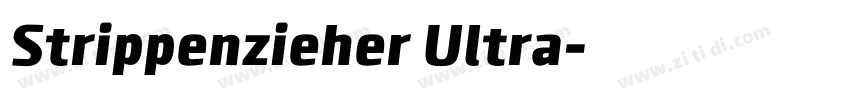 Strippenzieher Ultra字体转换